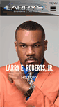Mobile Screenshot of larrysbarbercollege.com